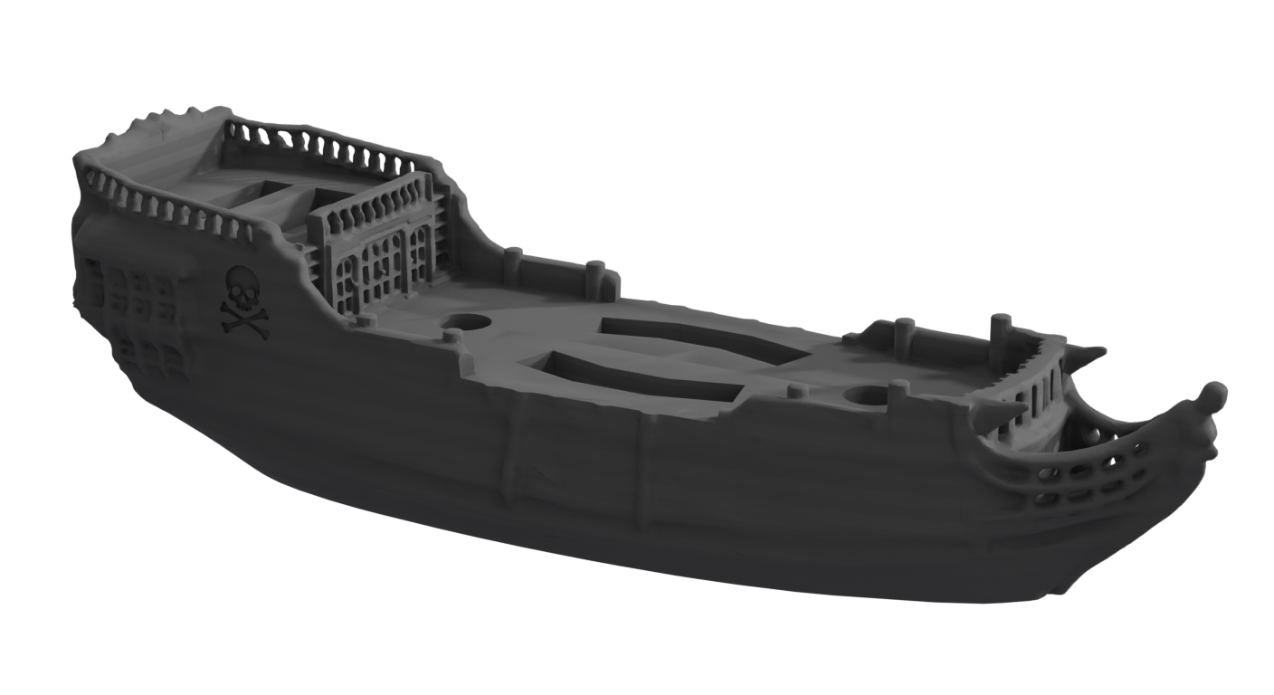 Corsairs hull